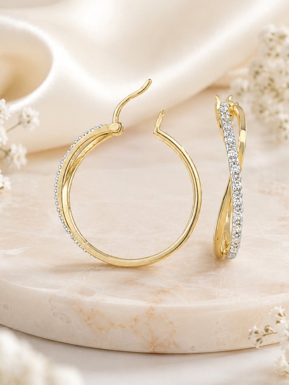 Starlit Curve Earrings